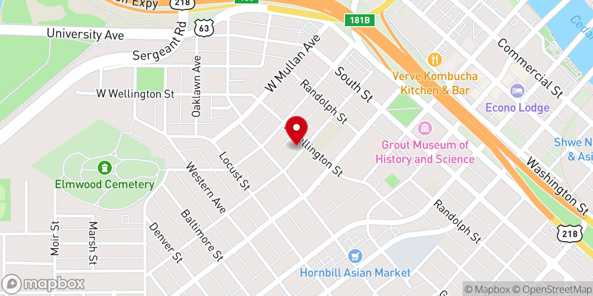 Map showing location of Koinonia Ministries Full Baptist Church