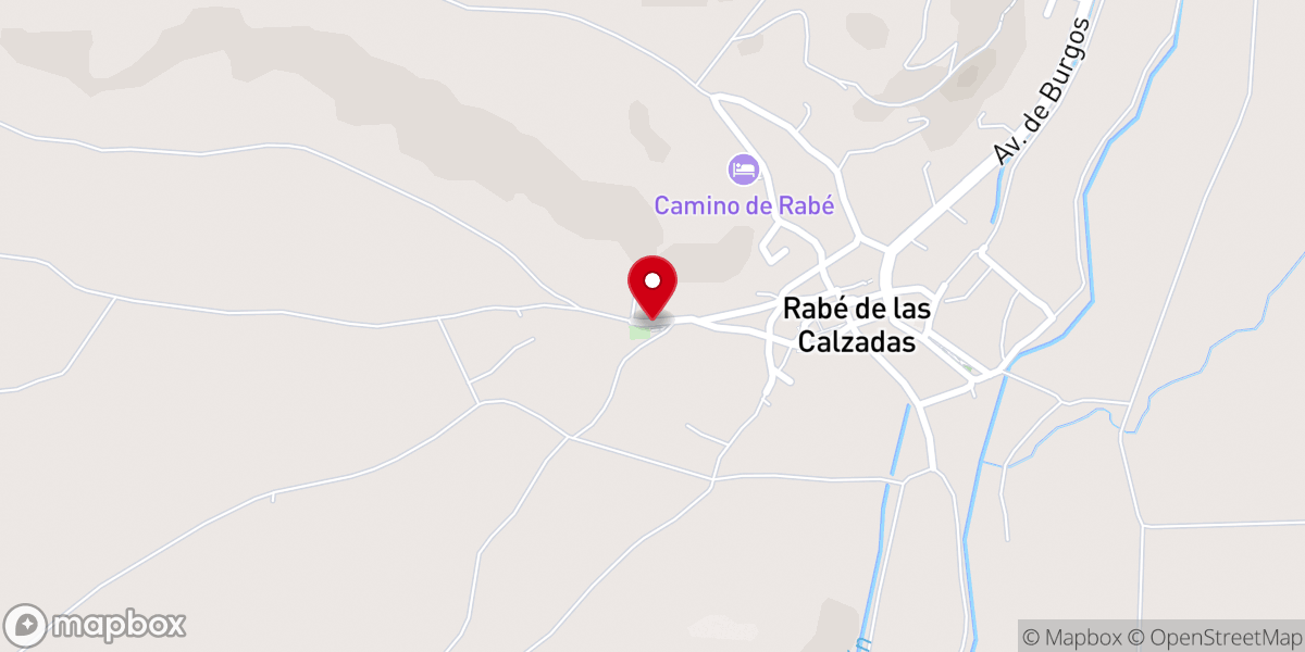 Map showing location of Ermita de la Virgen de Monasterio