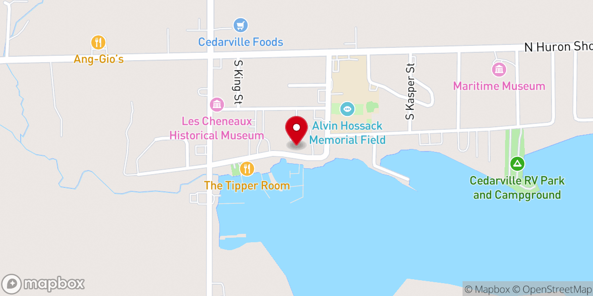 Map showing location of First Union Church