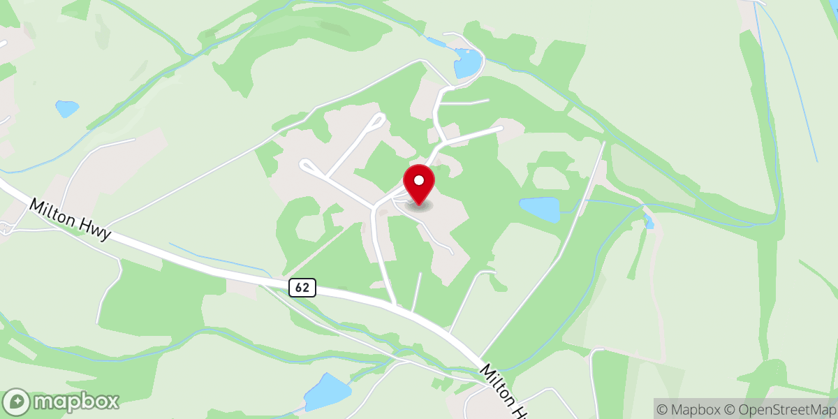 Map showing location of River of Life Church