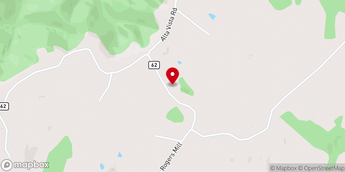 Map showing location of Elizabeth Chapel United Methodist Church