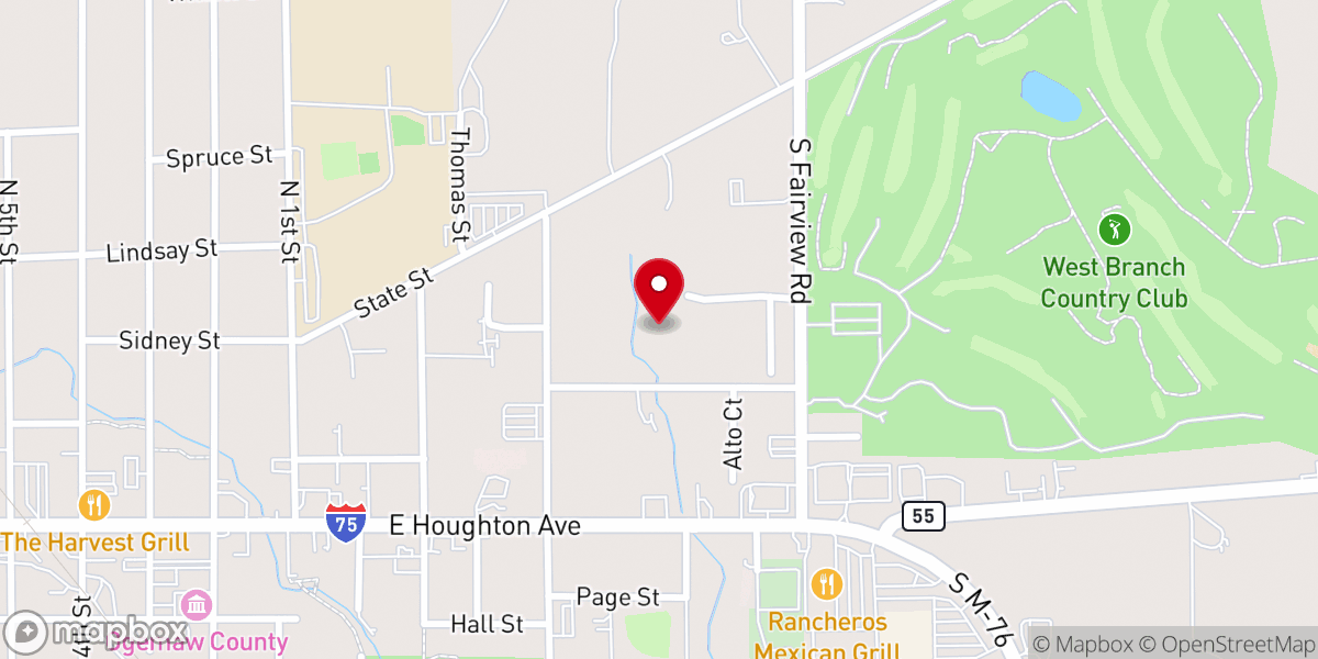 Map showing location of Faith Christian Church WB Inc