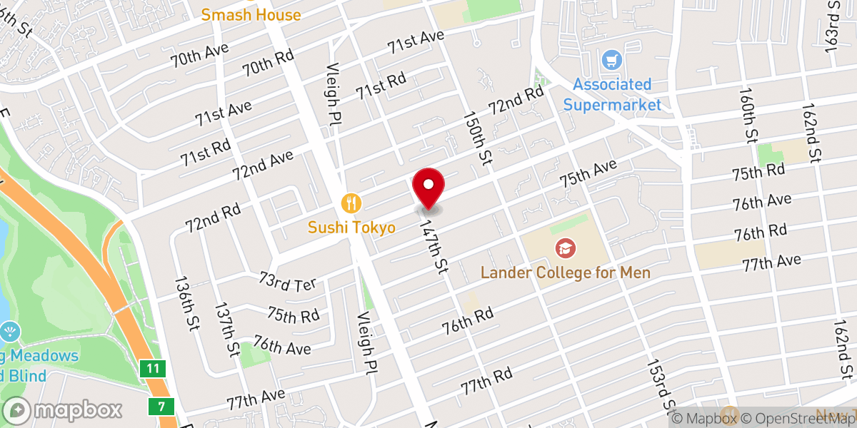 Map showing location of Ahavat Bnei Israel