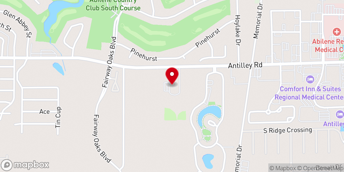 Map showing location of Zion Lutheran Church