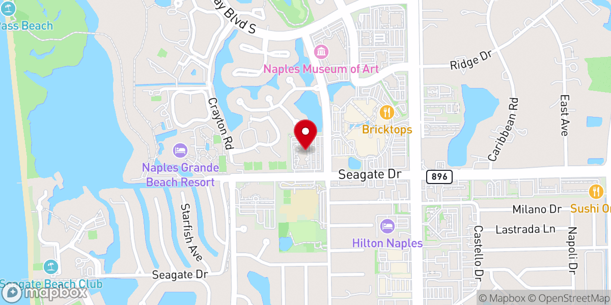 Map showing location of Saint William Catholic Church