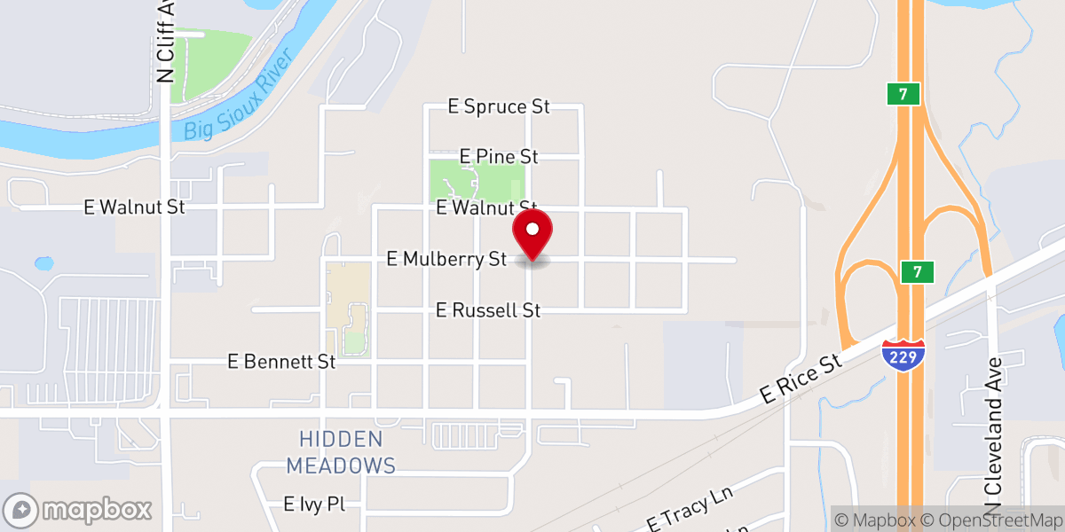 Map showing location of Riverside Church