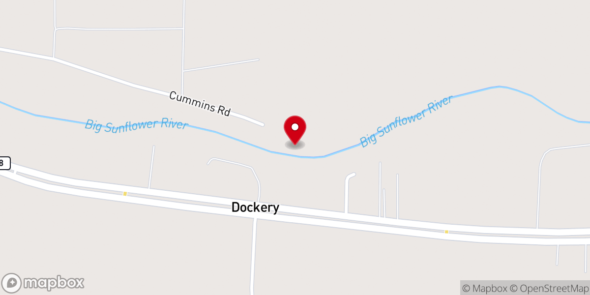 Map showing location of Mallalieu United Methodist Church