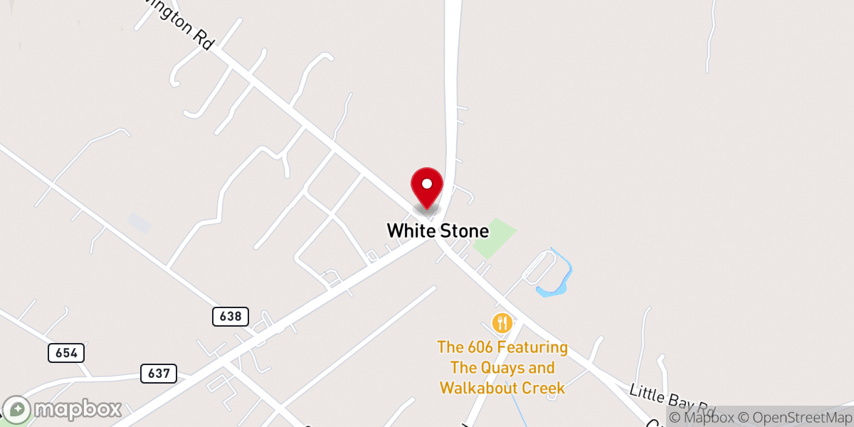 Map showing location of Chesapeake Doughnut Co.