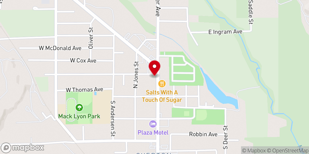 Map showing location of Family Resource Center