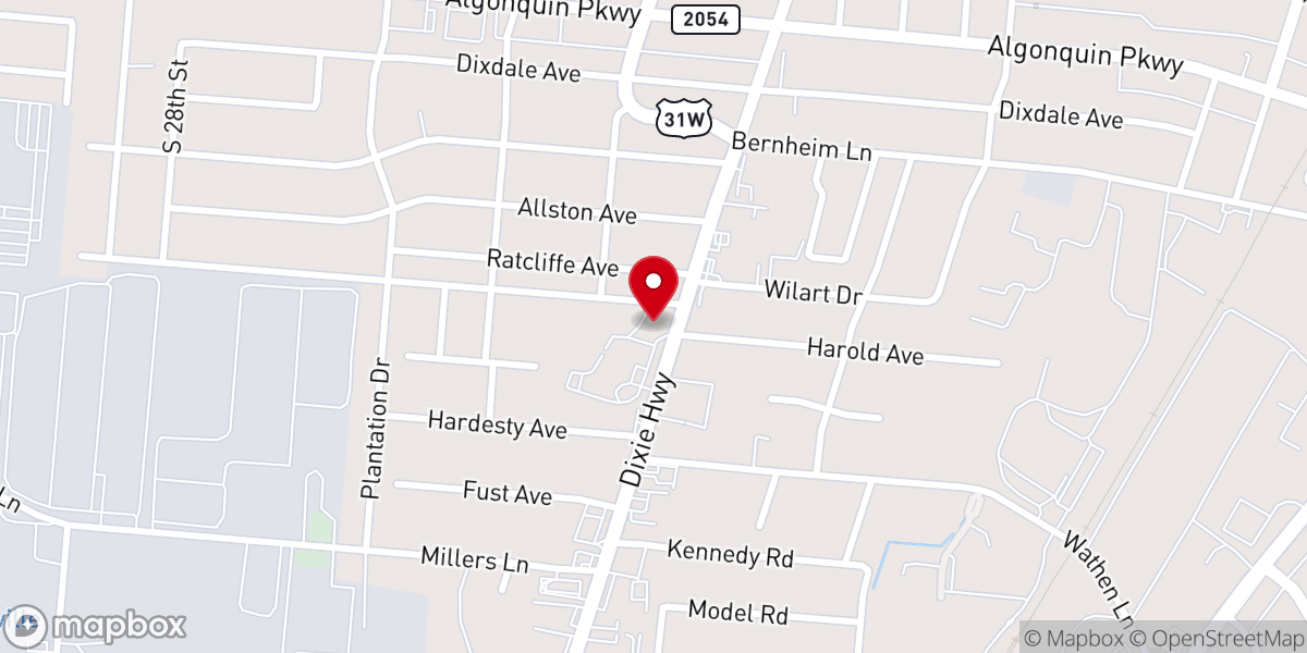 Map showing location of New Horizon Full Gospel Church