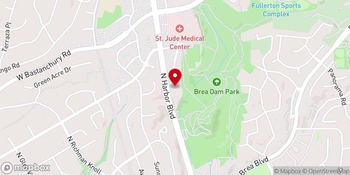 Map showing location of Mercy Commons