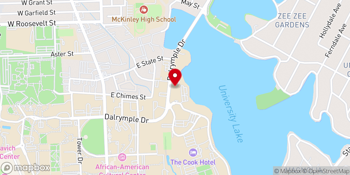Map showing location of The Chapel