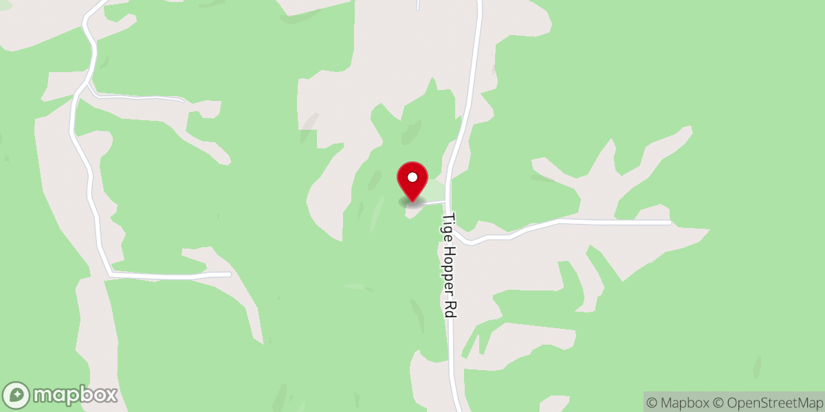 Map showing location of Lebanon Methodist Church