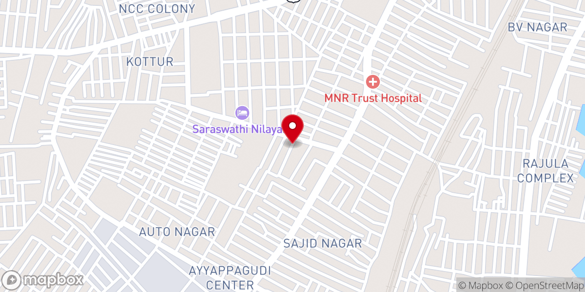 Map showing location of The Good News Baptist Church