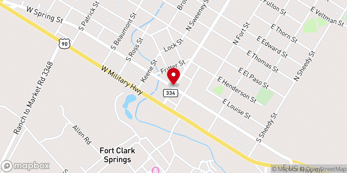 Map showing location of Piedras Negras, coahuila