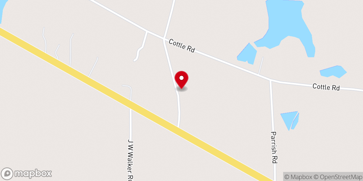 Map showing location of Saint Mark Church