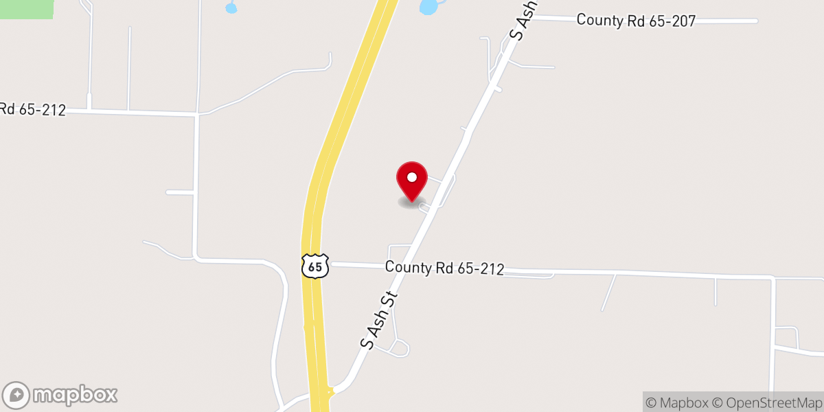 Map showing location of The Chief Cornerstone Church