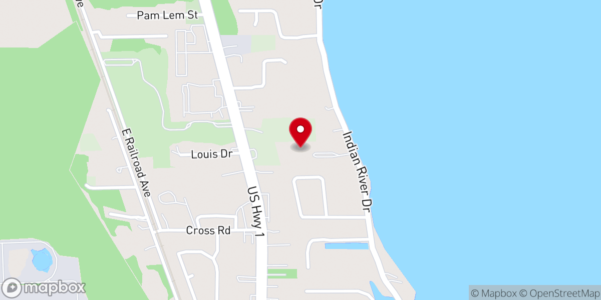 Map showing location of Glory of God Church