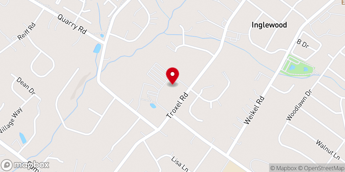 Map showing location of Centro de Adoración Familiar