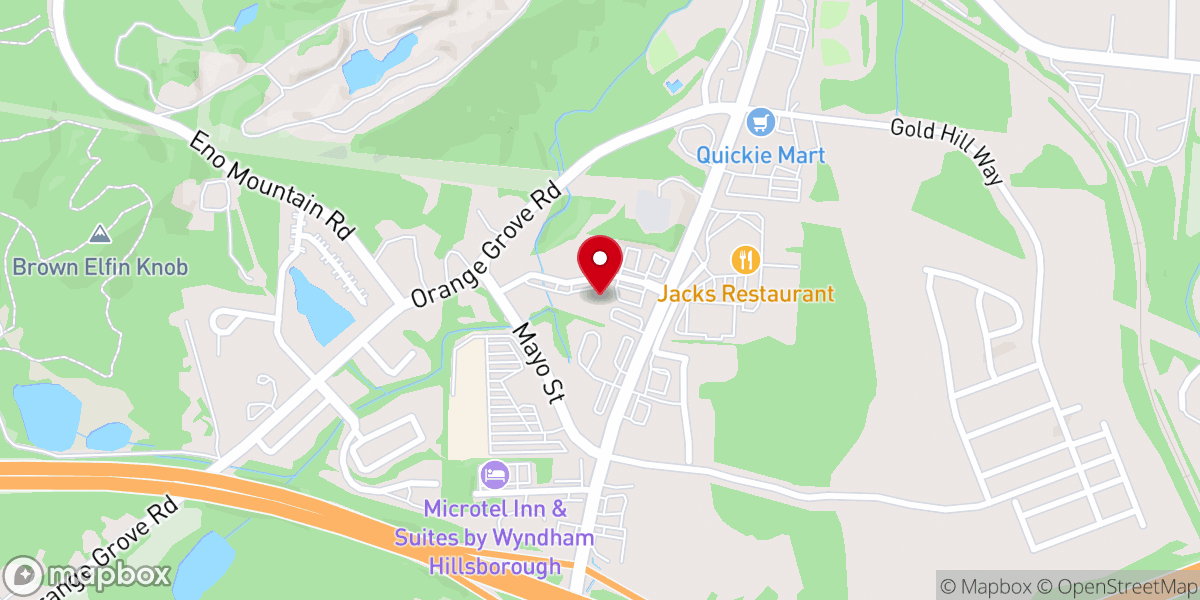 Map showing location of My Secret Closet
