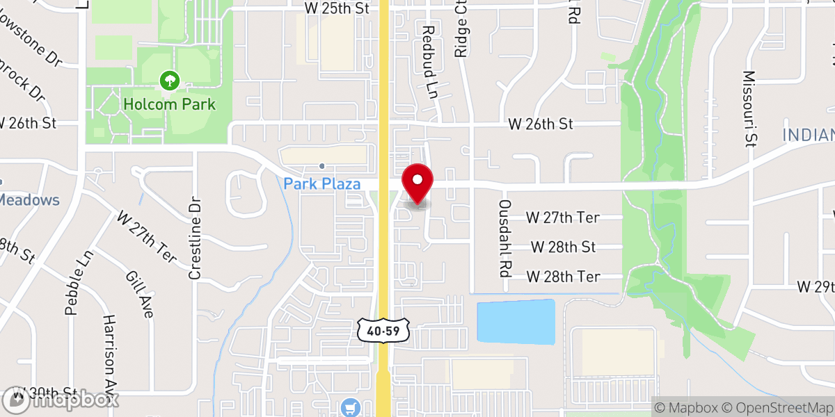 Map showing location of Korean Presbyterian Church