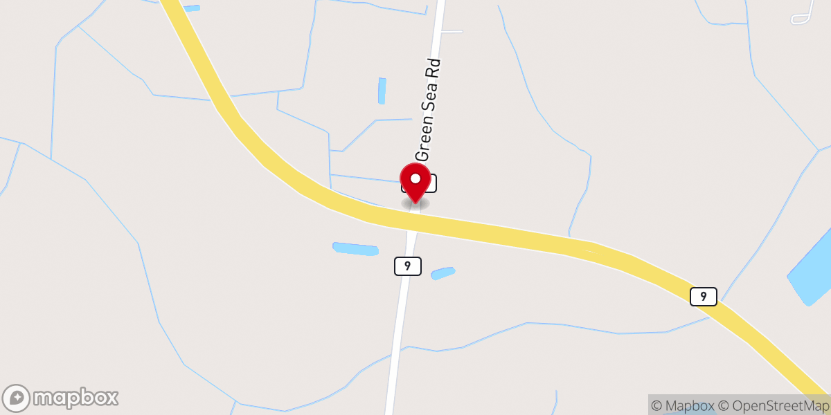 Map showing location of Bethel Zion Ministries