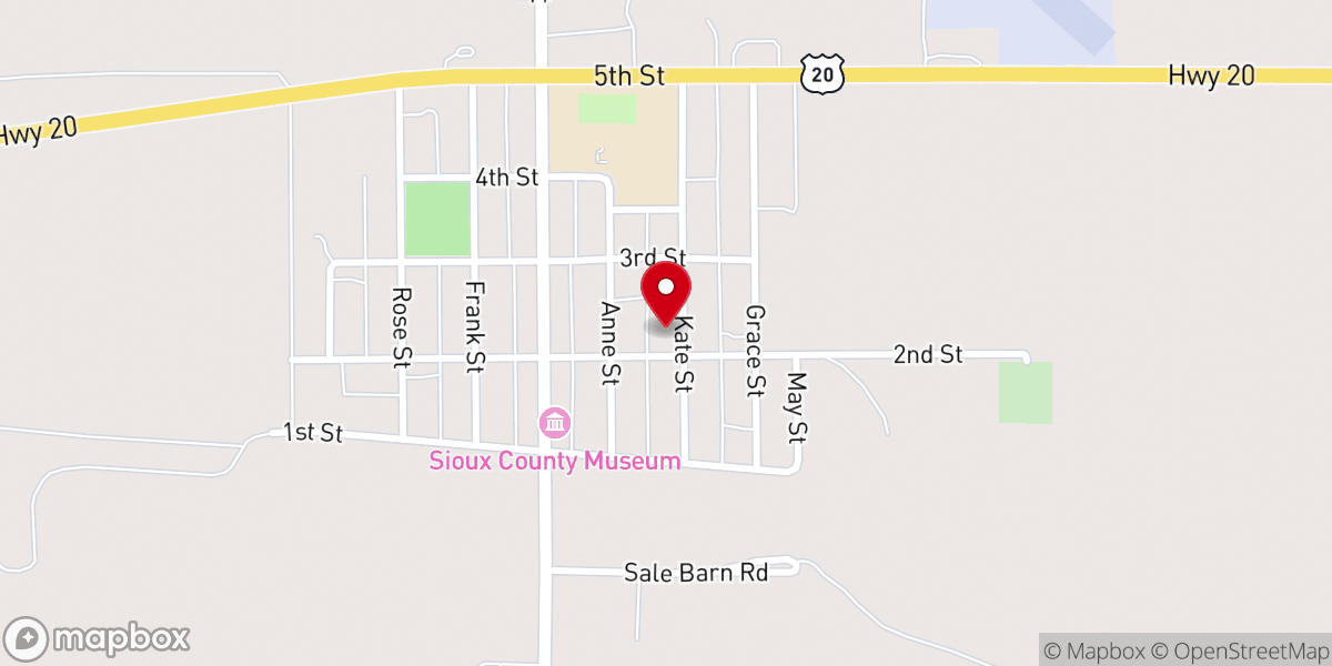 Map showing location of Memorial United Methodist Church