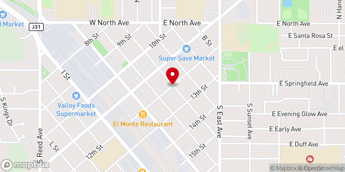 Map showing location of Methodist Fellowship Church