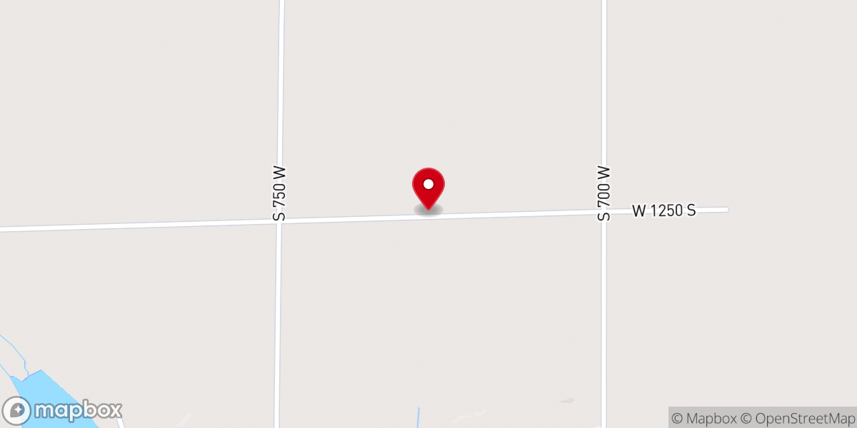 Map showing location of Shiloh Chapel