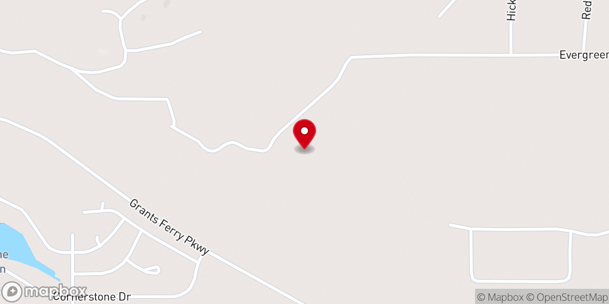 Map showing location of Nursing Home Ministry