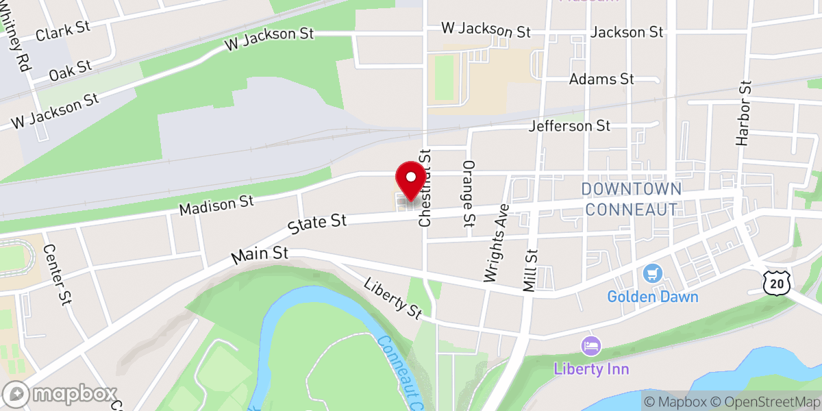 Map showing location of St Mary of the Immaculate