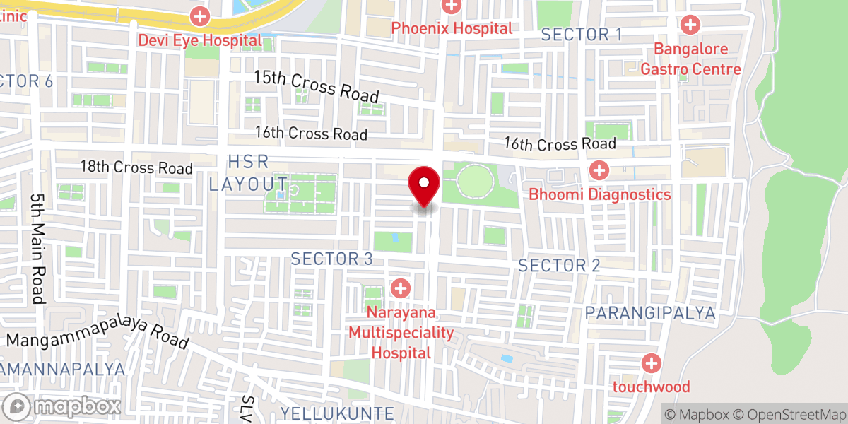 Map showing location of River of Life Christian Church