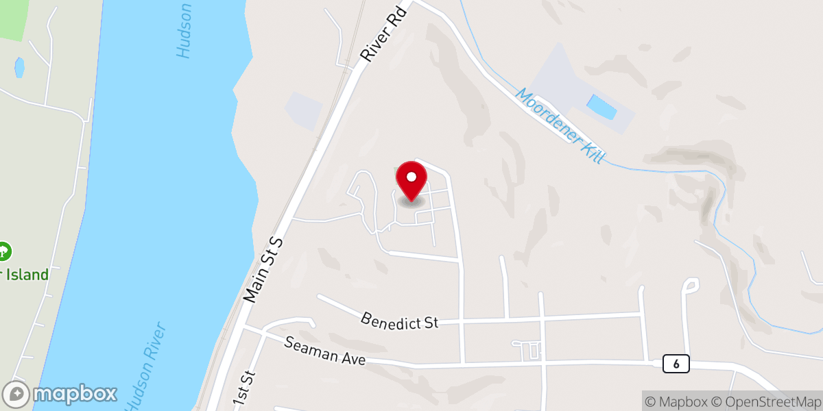 Map showing location of Sisters of the Resurrection