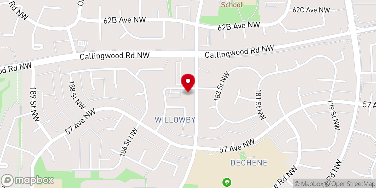 Map showing location of Good Shepherd Catholic Church
