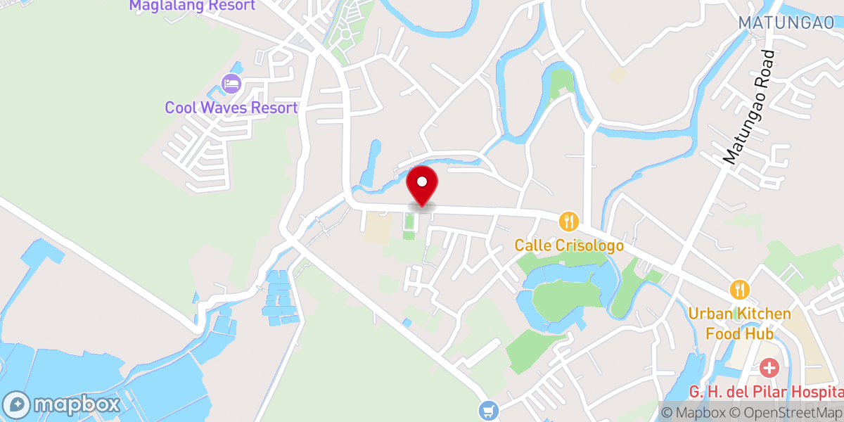 Map showing location of Christian Baptist Church - Bulakan, Bulacan
