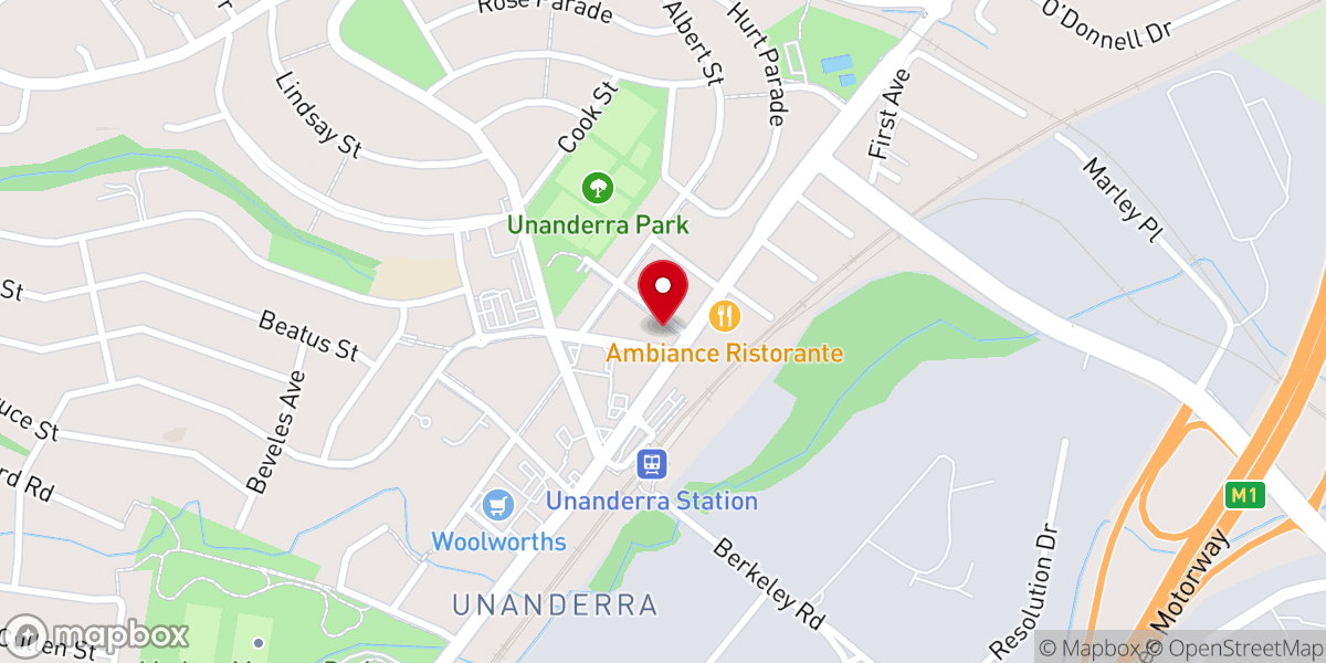 Map showing location of Immaculate Conception Catholic Church
