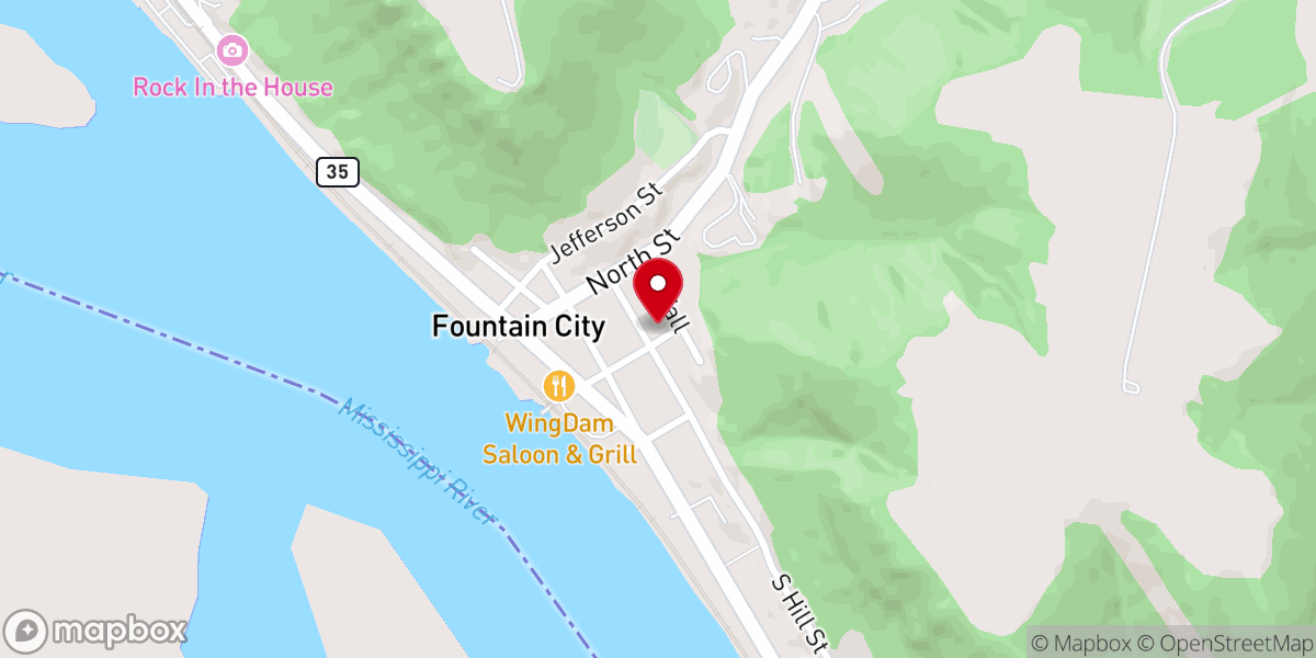 Map showing location of St. Mary's Immaculate Conception Catholic Church