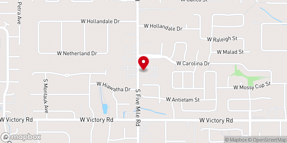 Map showing location of Essential Truths Ministries