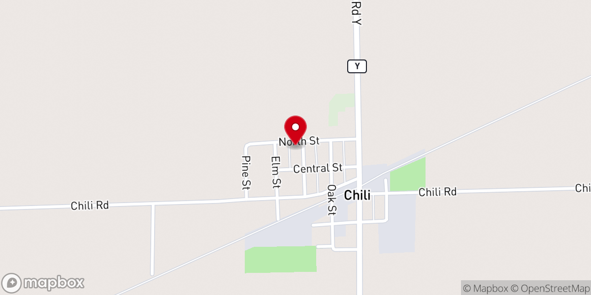 Map showing location of Christ Lutheran Church (LCMS)