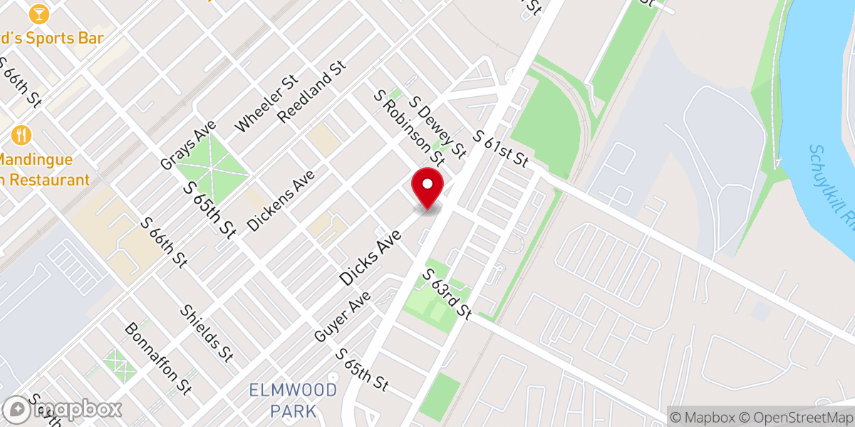 Map showing location of Resurrection Community Church