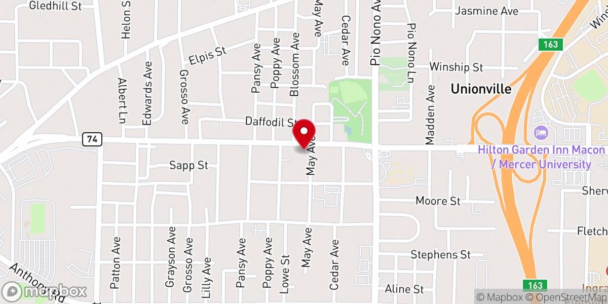 Map showing location of Covenant Church-Jesus Christ