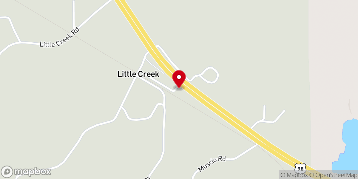 Map showing location of Mt Gillard Baptist Church