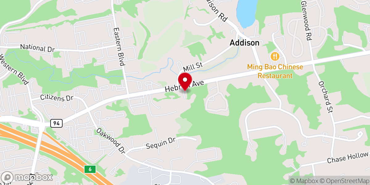 Map showing location of Riverfront Family Church