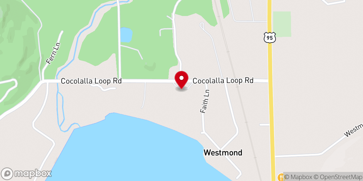 Map showing location of Southside Community Church