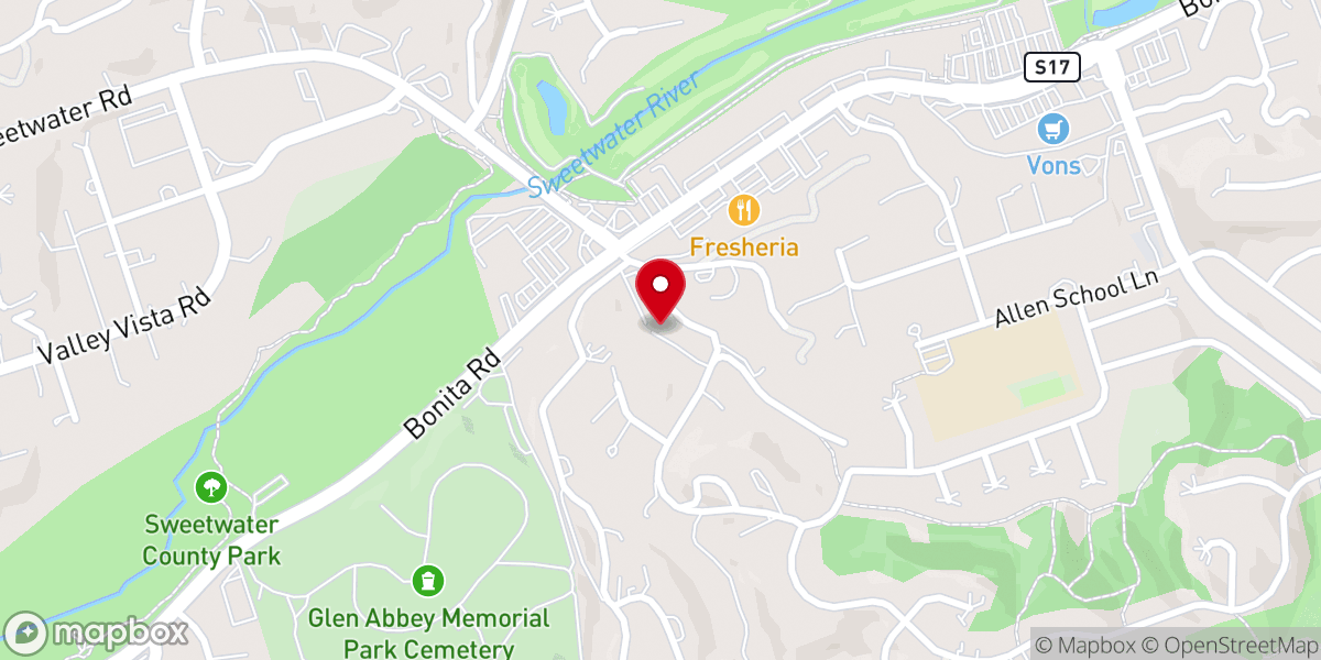 Map showing location of Franciscan Church of Our Lady of Peace