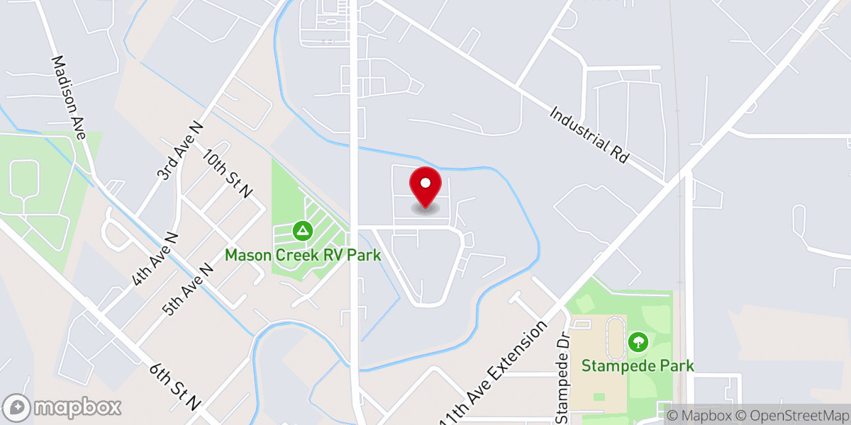Map showing location of Mountain Heights Calvary Chapel