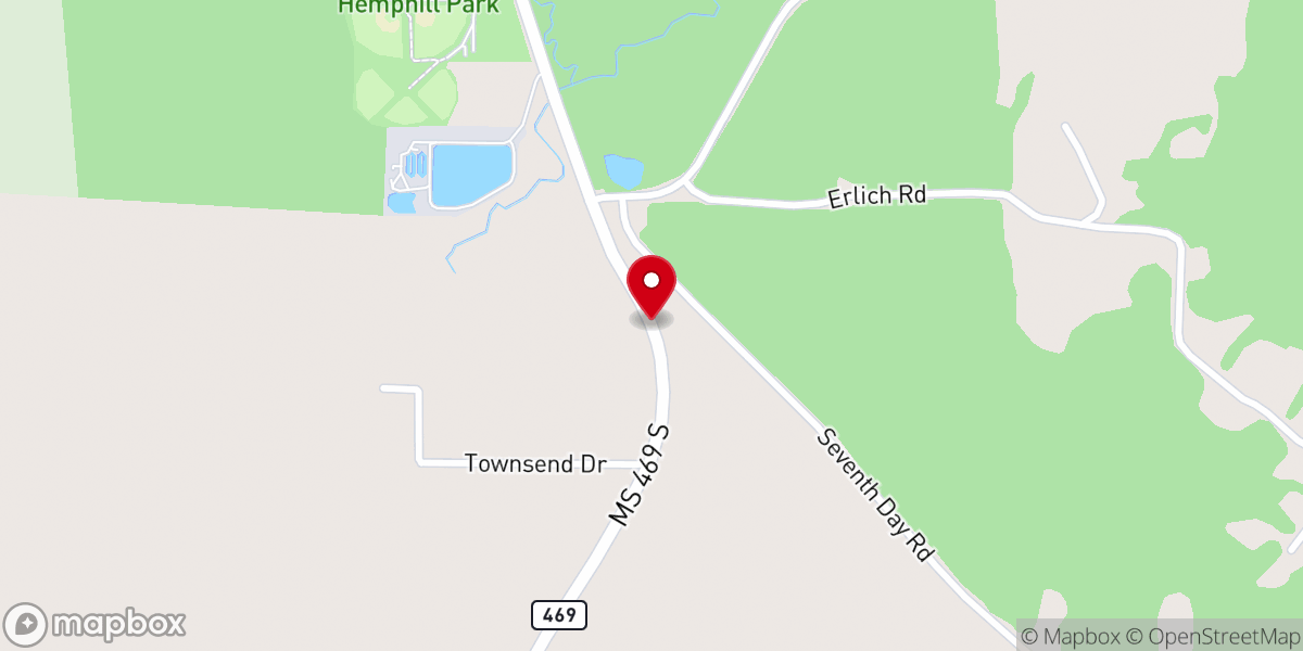 Map showing location of Florence Mens Association