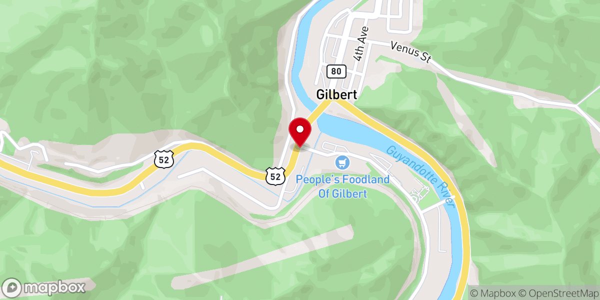 Map showing location of Reach Out Community Church