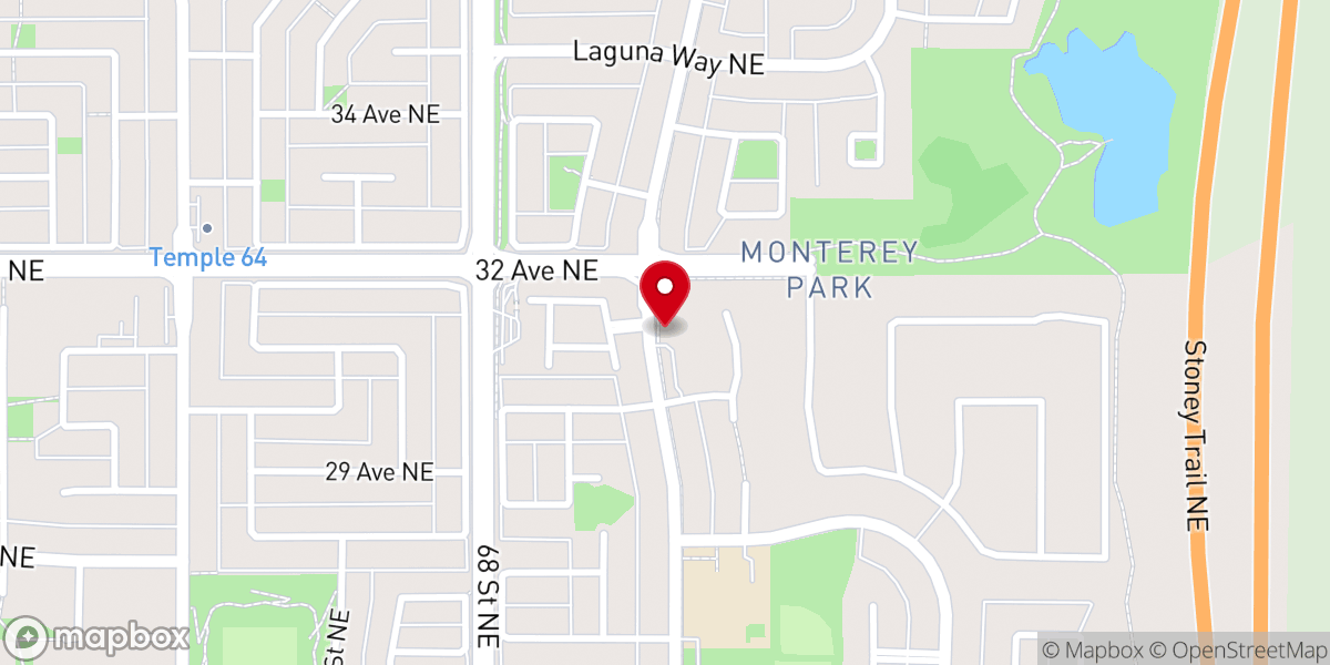 Map showing location of Evangelical Free Church-Monterey Park