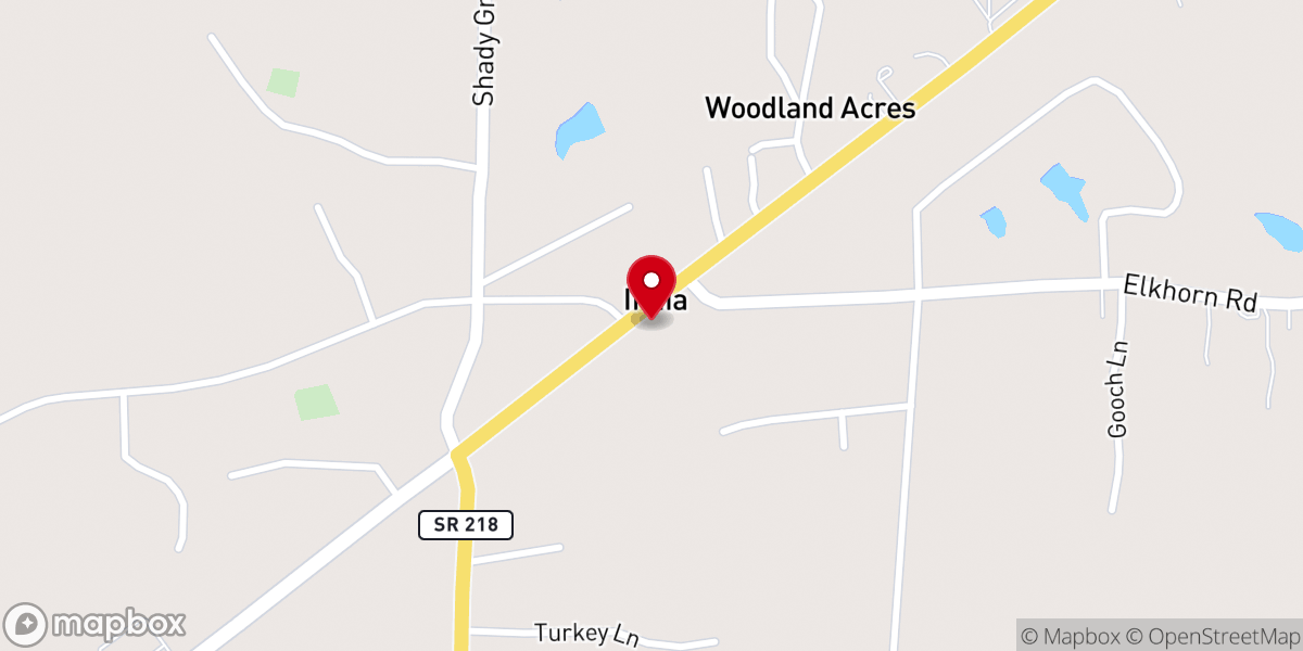 Map showing location of Connections Prayer Ministries, Inc